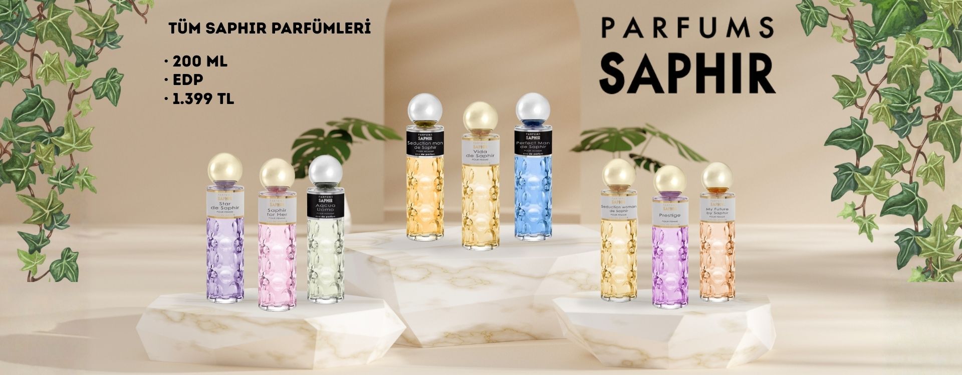 Saphir Şimdi Sisipo'da!